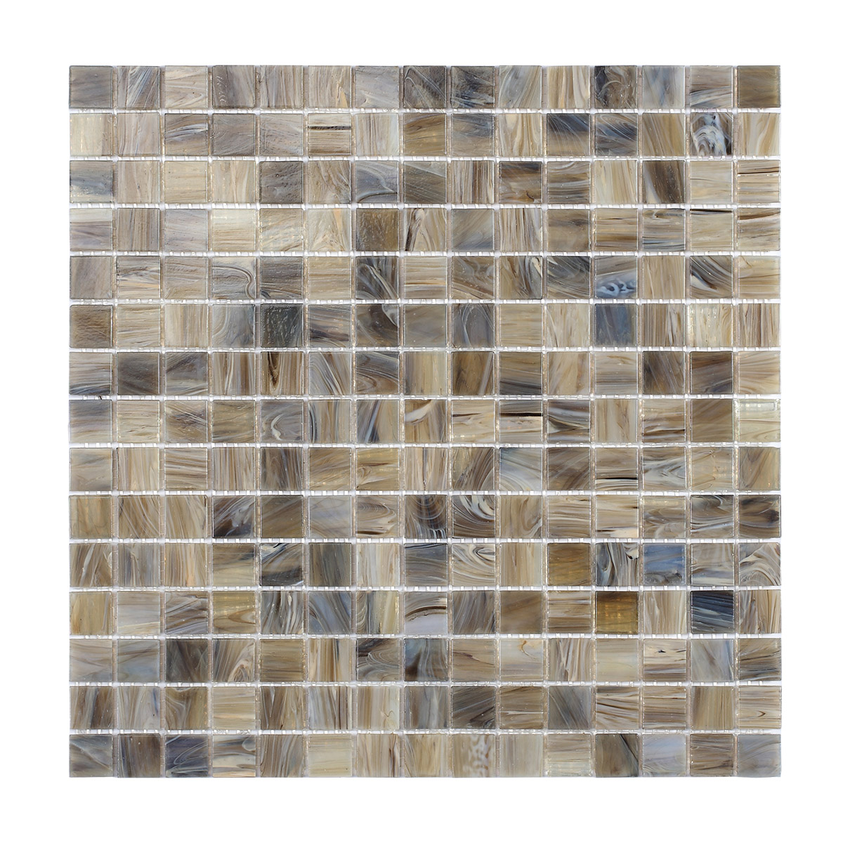 Classic Square Glass Mosaic Tiles