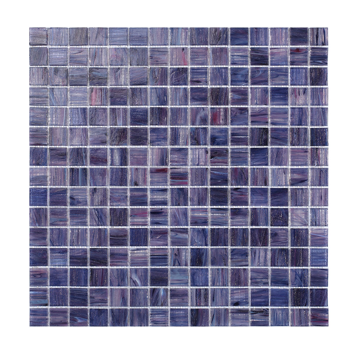 Blue Square Glass Mosaic Tiles for Pools