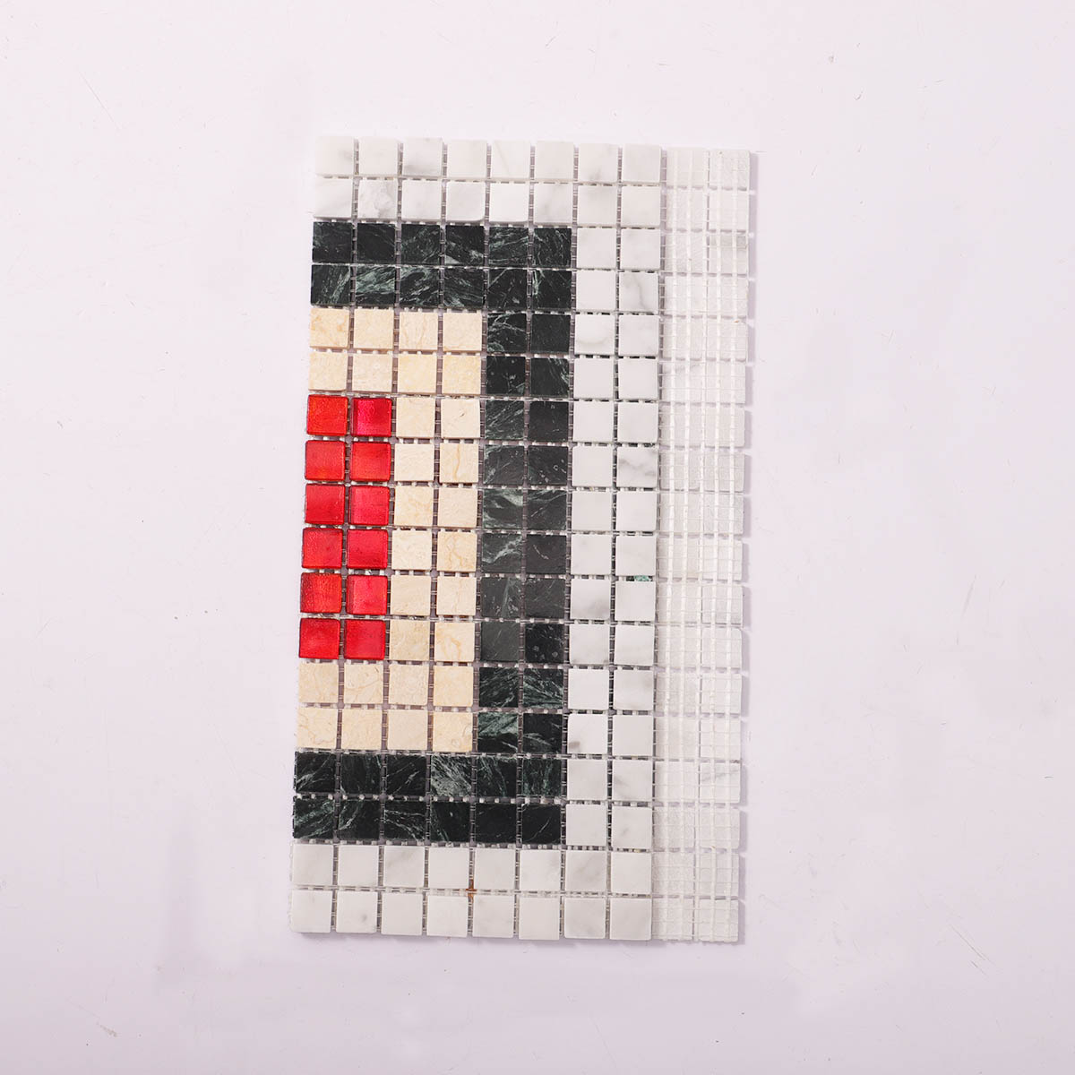 Stone mixed Glass Pixel Mosaic Wall and Floor Tiles-SAICINA TILES