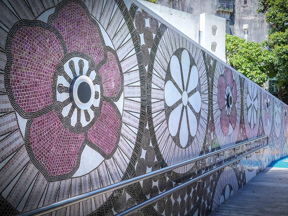 Macau Jardim de Luís de Camões Mosaic Marul