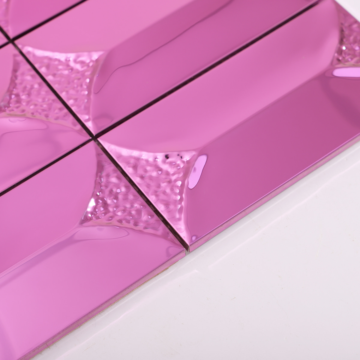 Side profile revealing thickness and raised structure