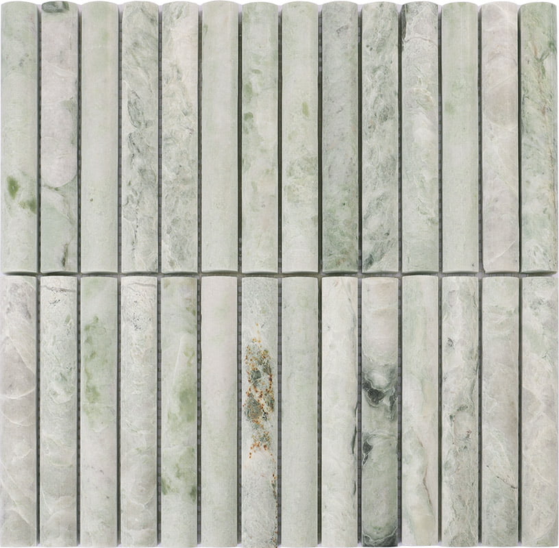 Convex Profile Fluted Marble Tiles