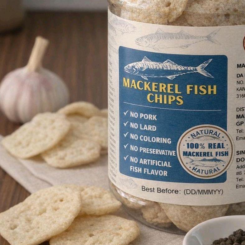 [PREORDER-MY] MACKEREL FISH CHIPS [ACCESSORIES]