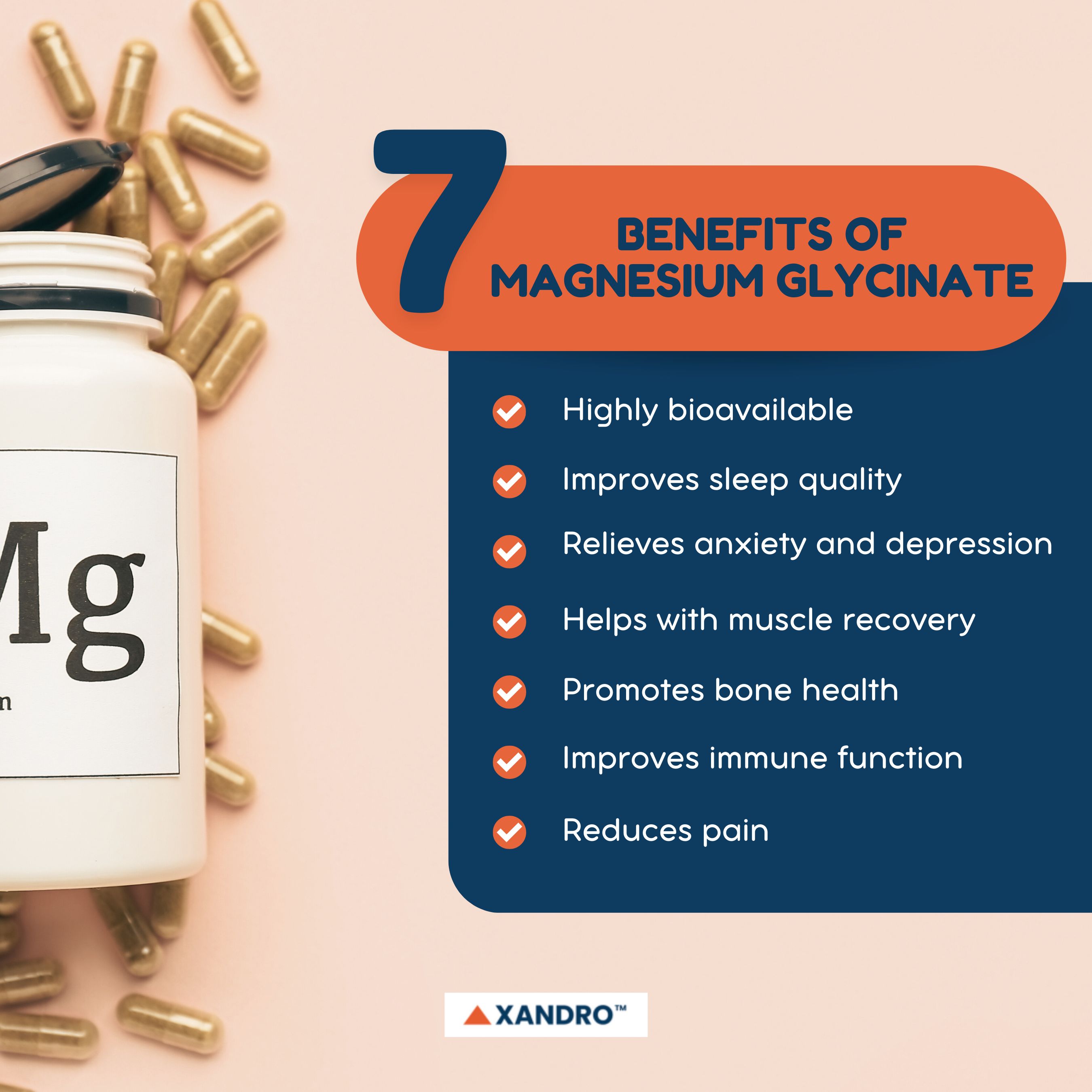 Discover Magnesium Glycinate Benefits With Xandro Lab - Xandro Lab