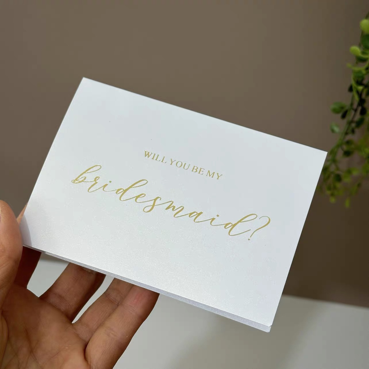 Bridesmaids/Groomsmen Invitation Cards (6 Designs)