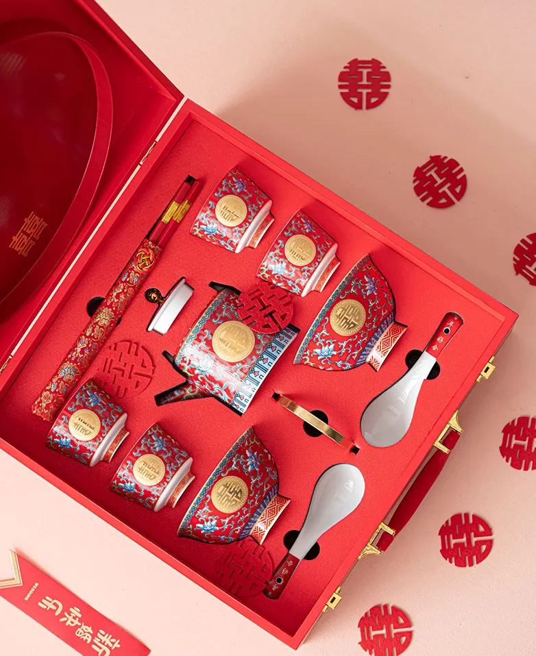 Wedding Teapot Set 敬茶壶 | Peranakan Style