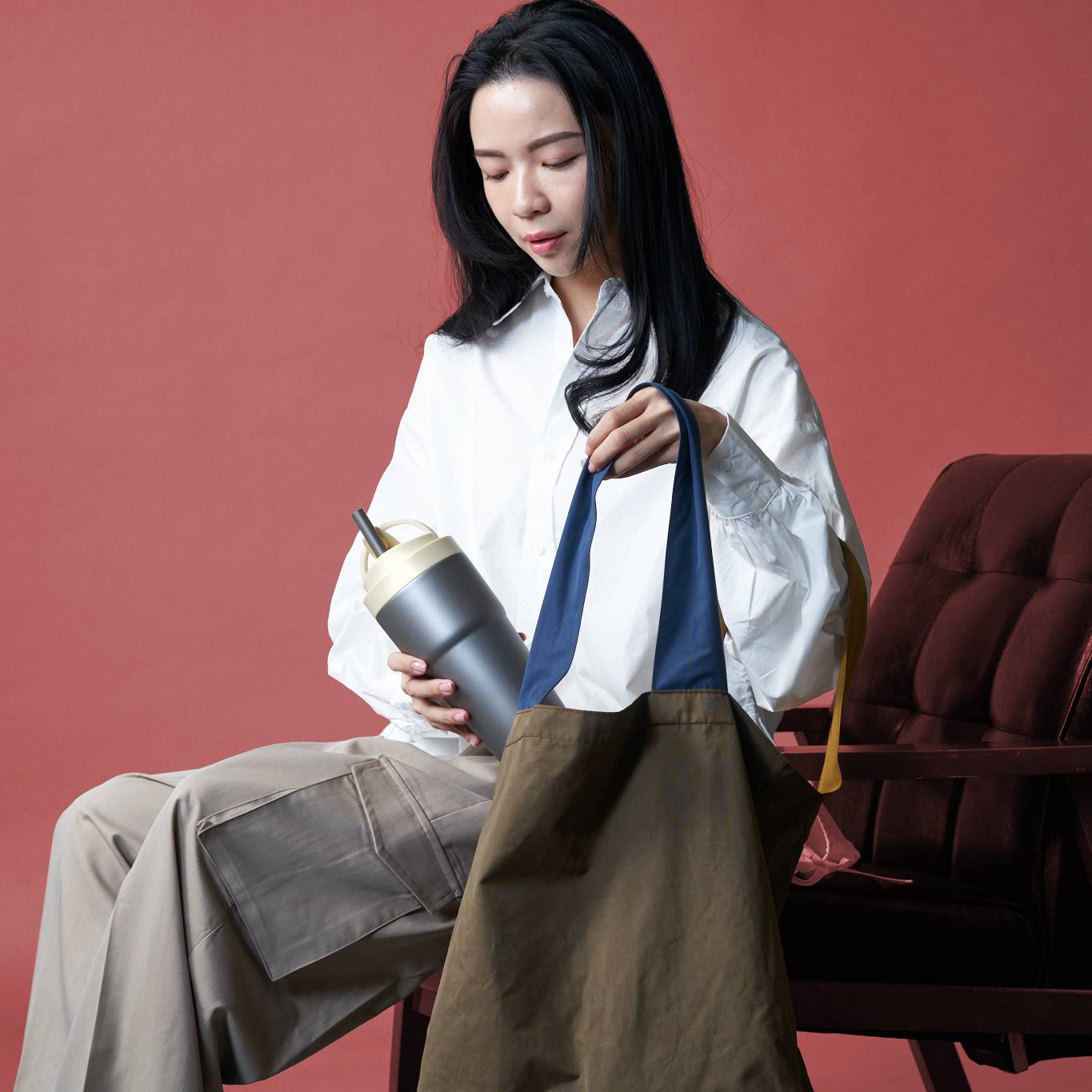 Woky Titanium Travel Mug - Single Combo