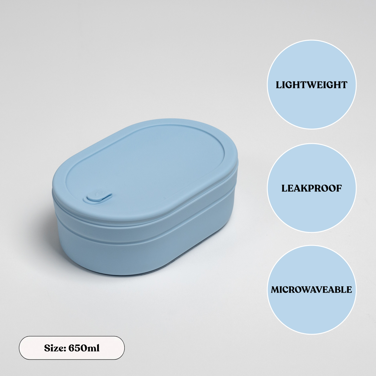 Ohayo Bento Plus Lunch Box 650ml/900ml 