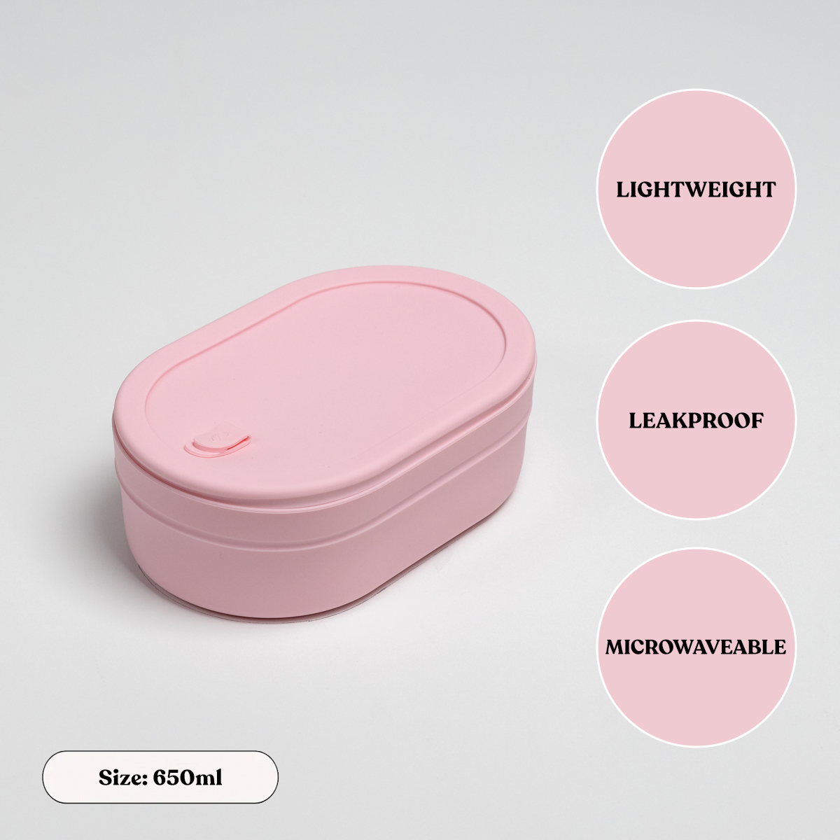 Ohayo Bento Plus Lunch Box 650ml/900ml 