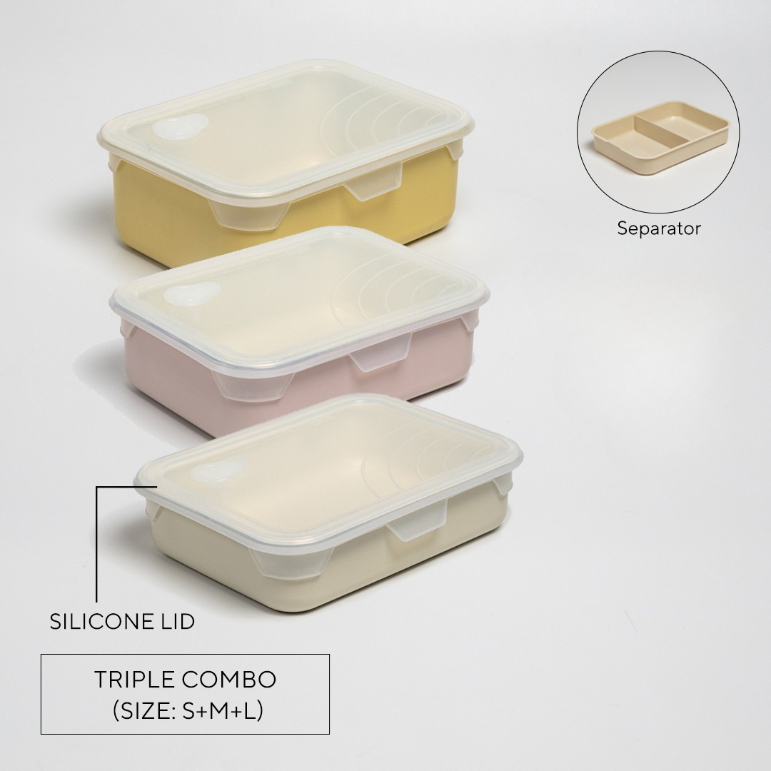 Revo Triple Combo (With Silicone Lid)