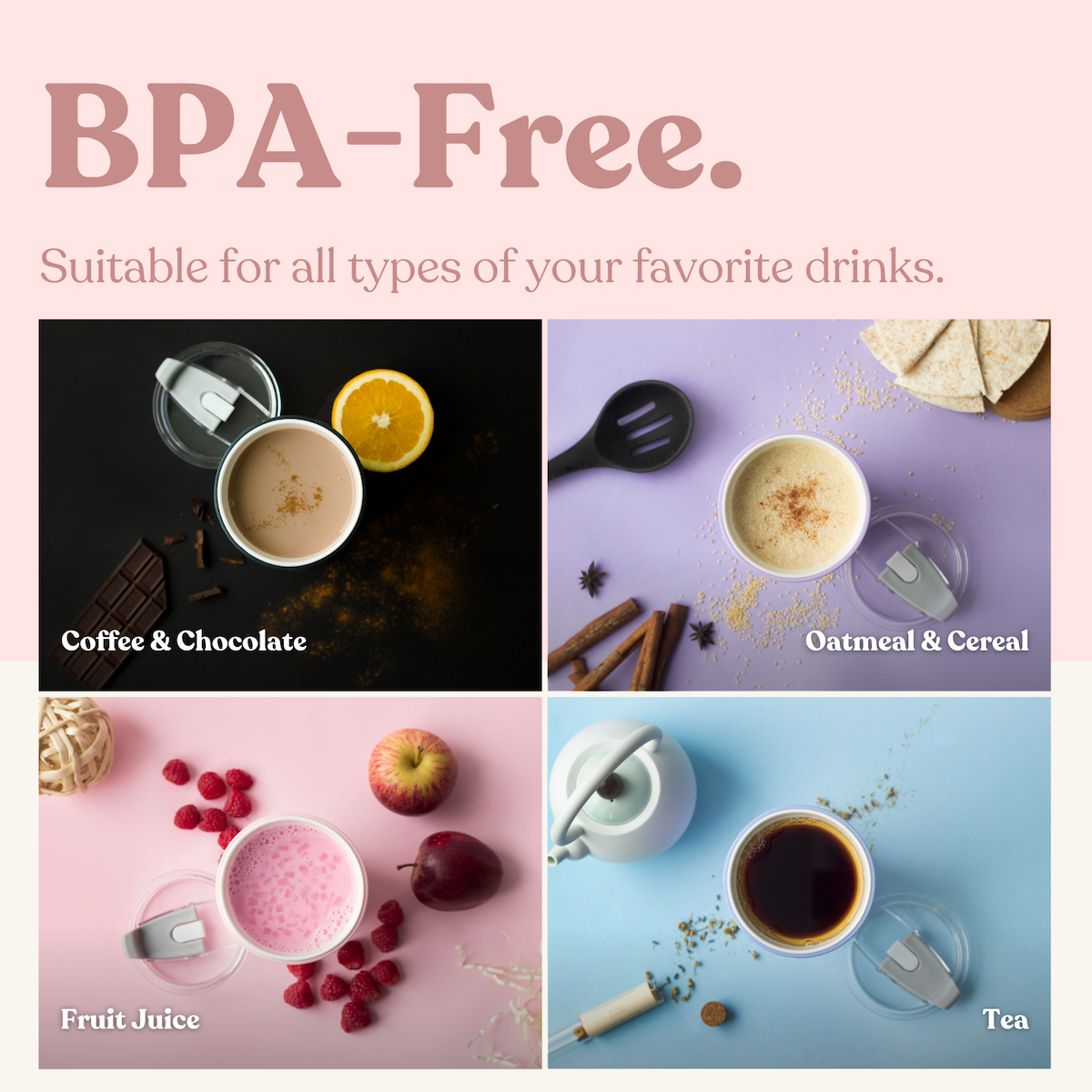  Nest Cup 850ml - Vacuum Insulated Ceramic Coffee Thermal Mug, Stainless Steel Travel Tumbler, BPA Free Bottle