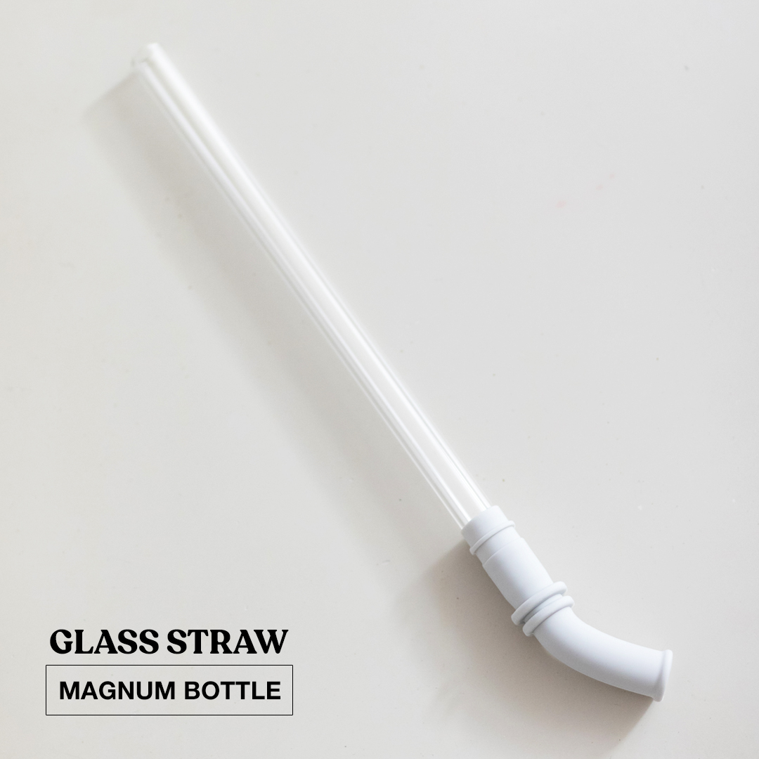 Add-on Glass Straw for Magnum Bottle