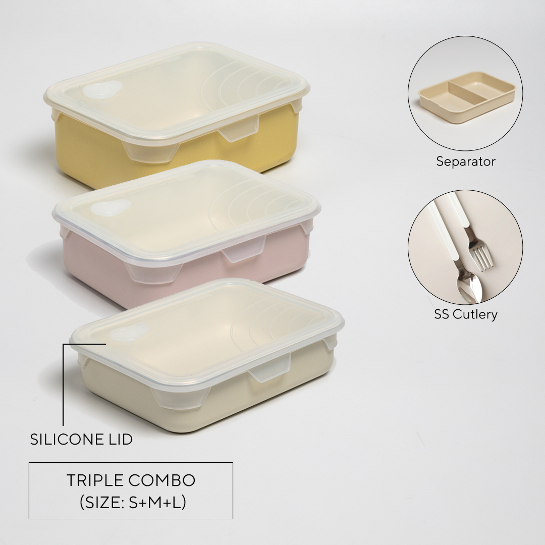Revo Triple Combo (With Silicone Lid)