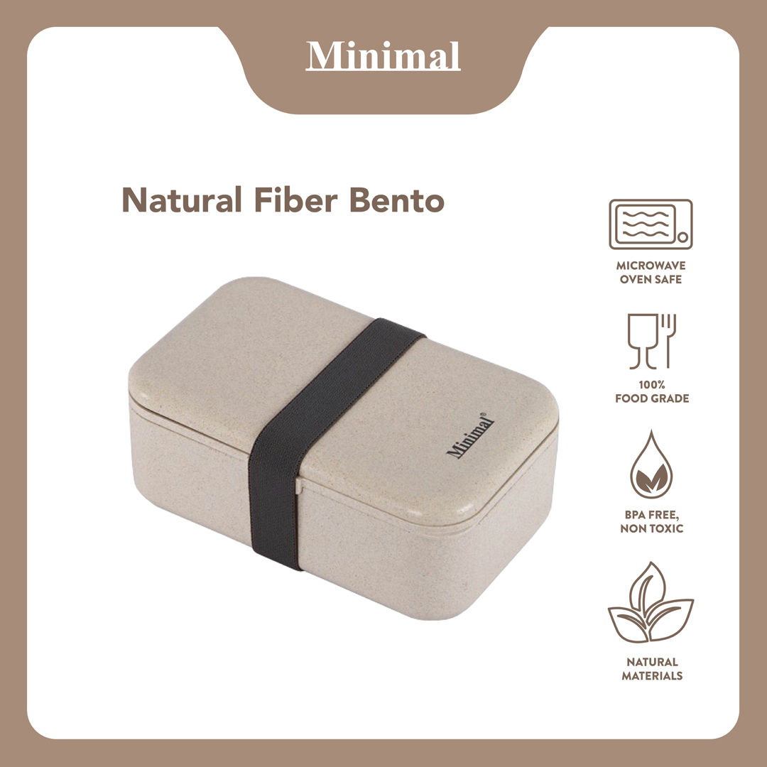 Natural Fiber Bento Box V2 34oz