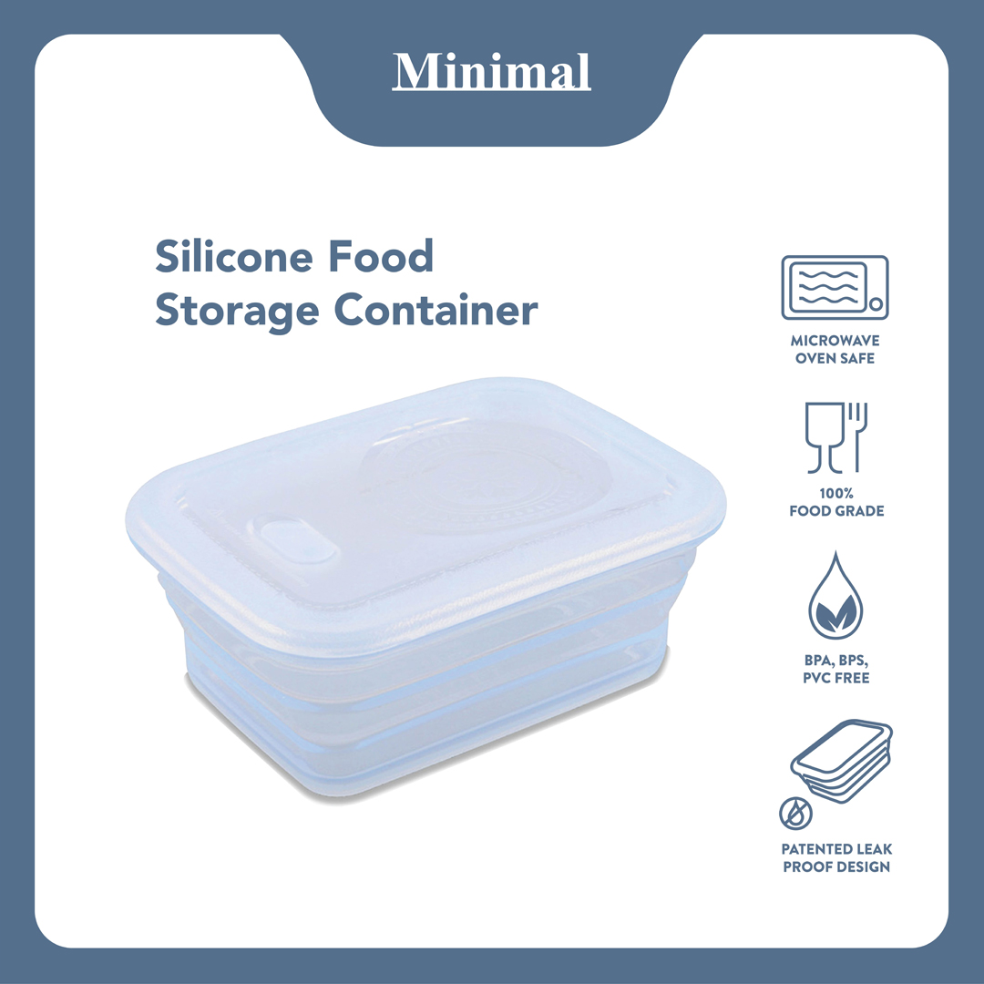 Minimal Silicone Food Storage Container 460 ml 