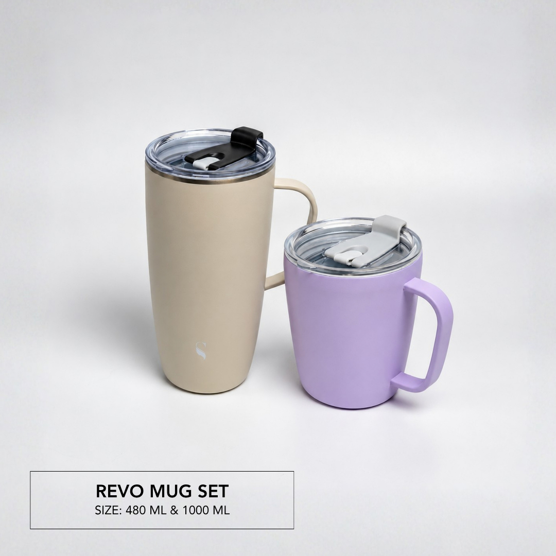 [ANNIVERSARY SALE] Revo Mug 480ml + 1000ml