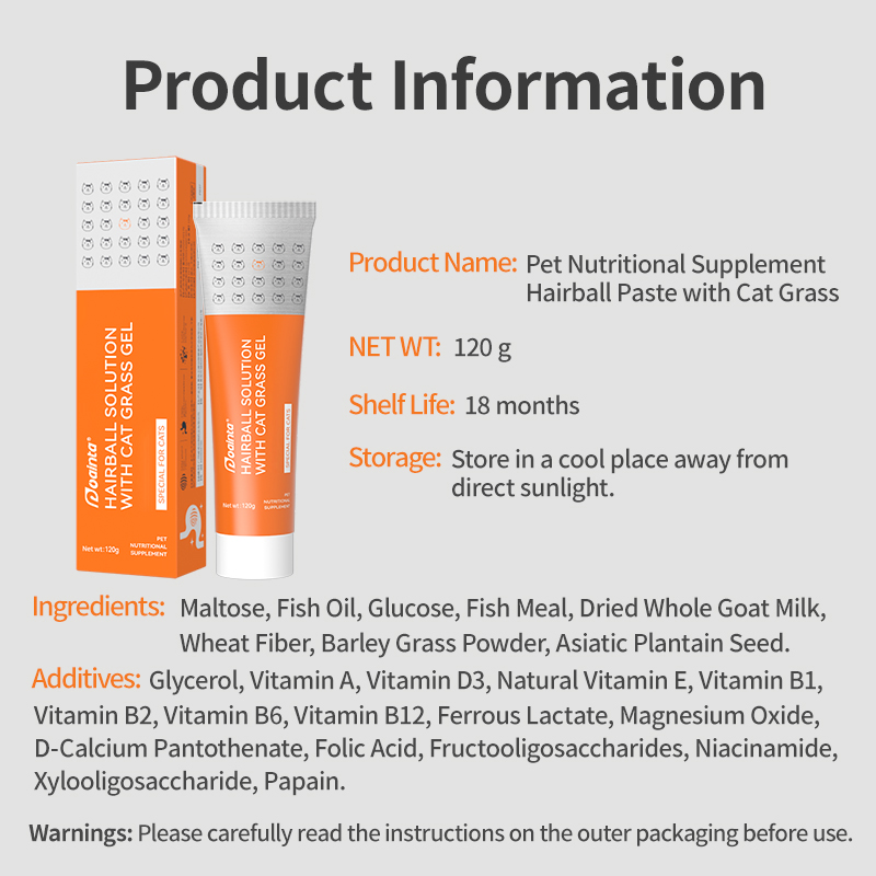 Puainta Hairball Relief Gel