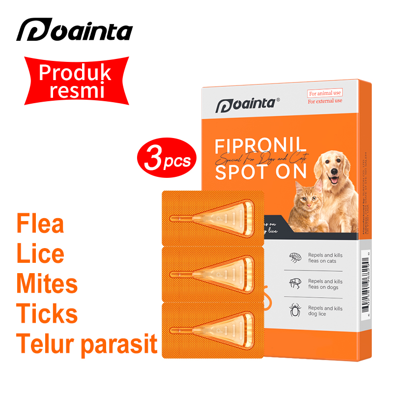 Anti Kutu dan Kutu Loncat Untuk Anjing dan Kucing