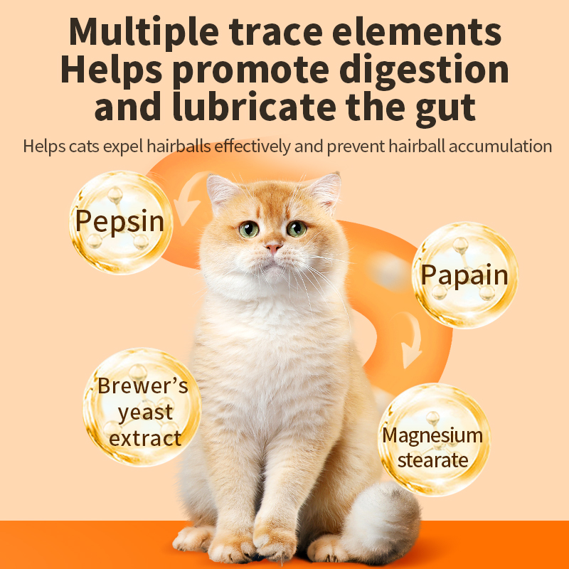 Hairball Remedy Tablets Pet Nutritional Supplement -For cats