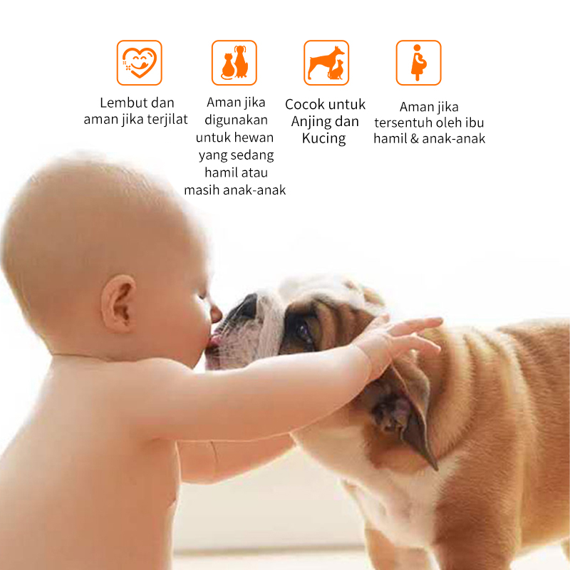 Semprotan perawatan alergi kulit/kemerahan/gatal/bulu rontok 100ml😺🐶Untuk Kucing & Anjing