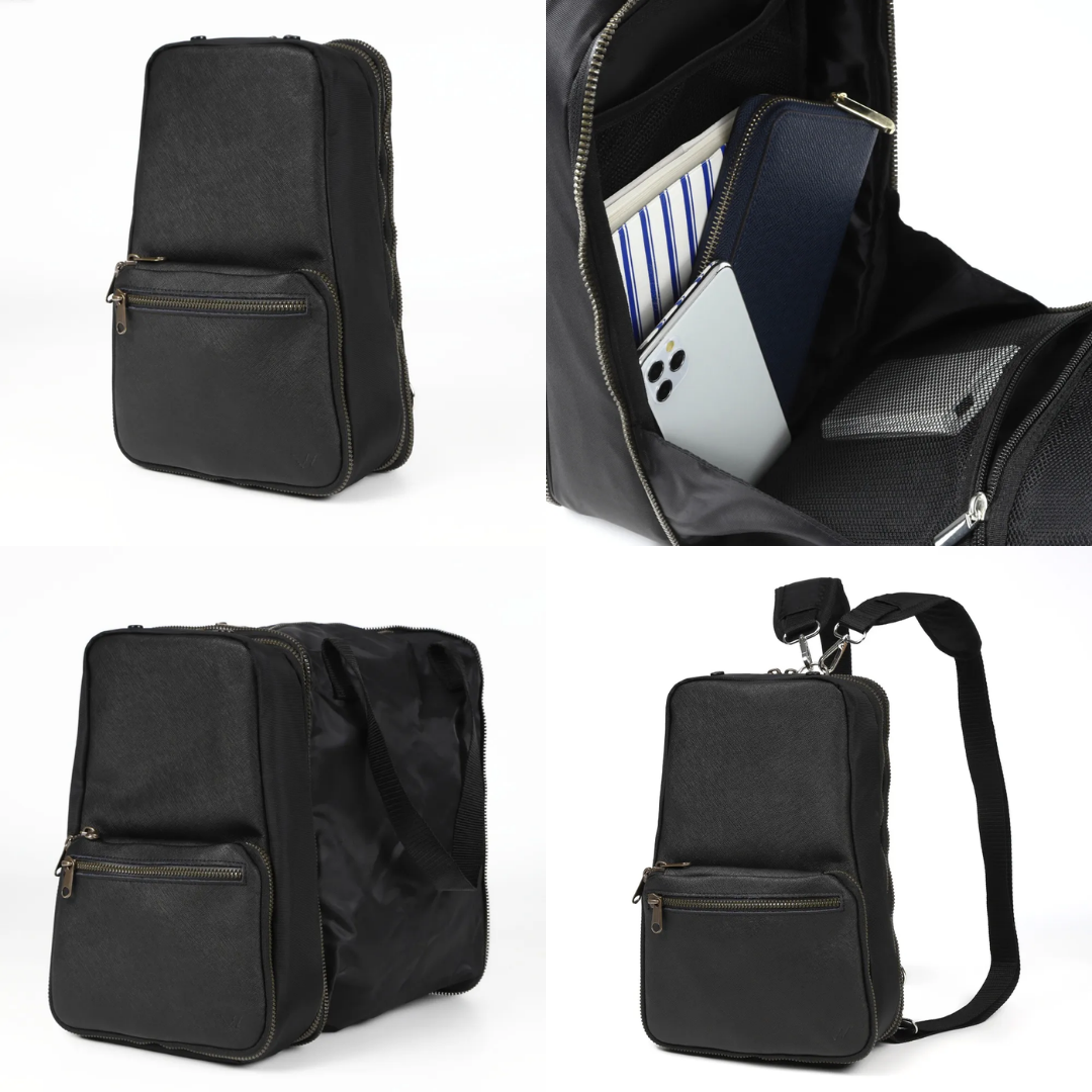 CORAL URBAN｜4WAY 真皮斜孭袋