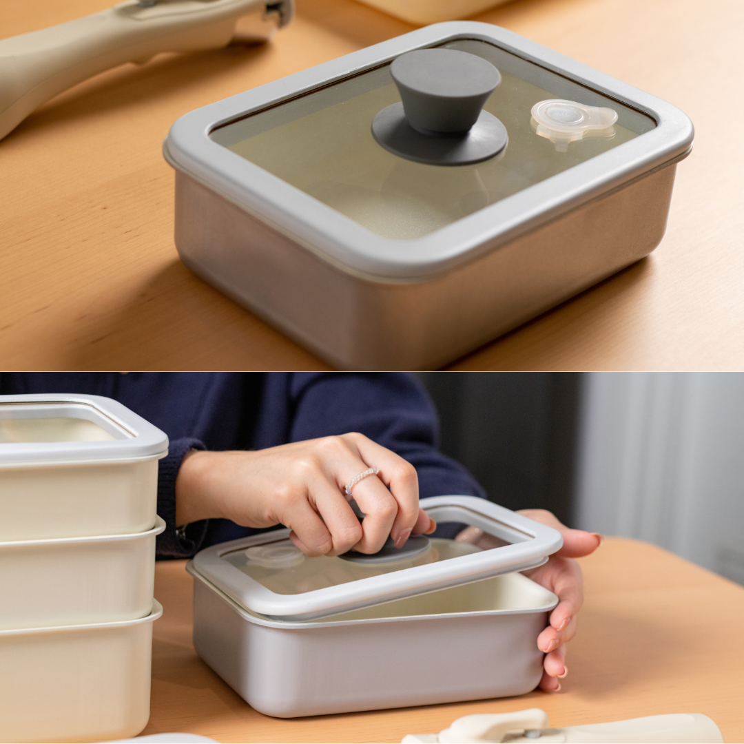 3入組 - Revo 不沾石墨烯保鮮盒