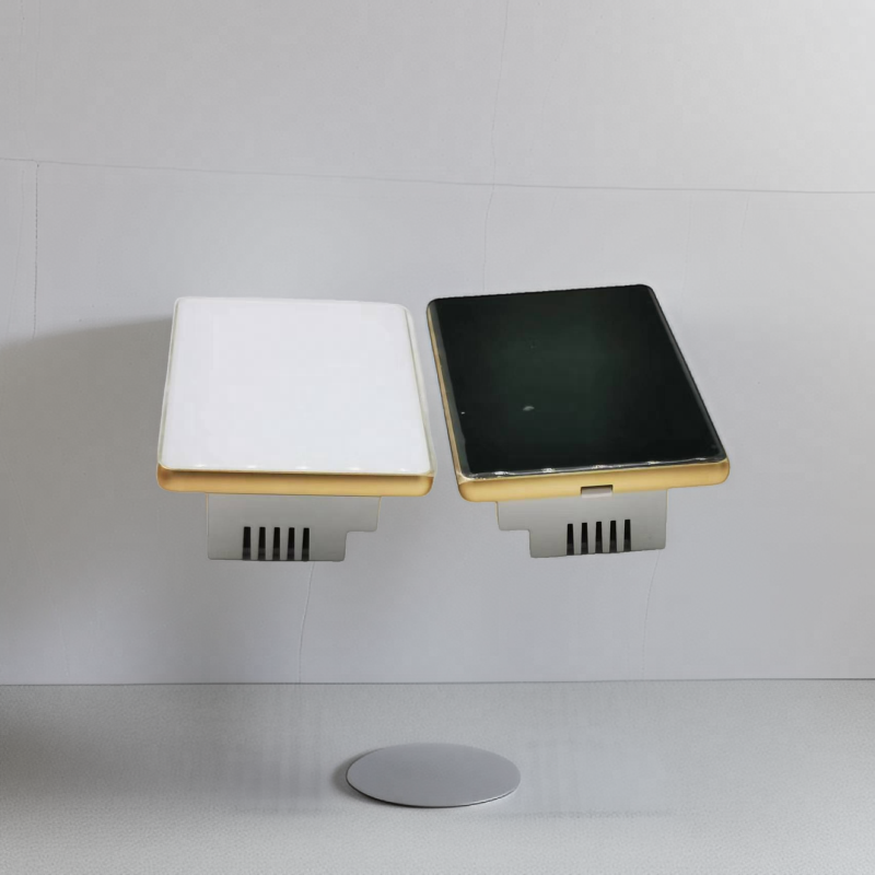 Luxury smart home 120 * 72 wall switch housing 2.5D curved glass-Zhaotesi