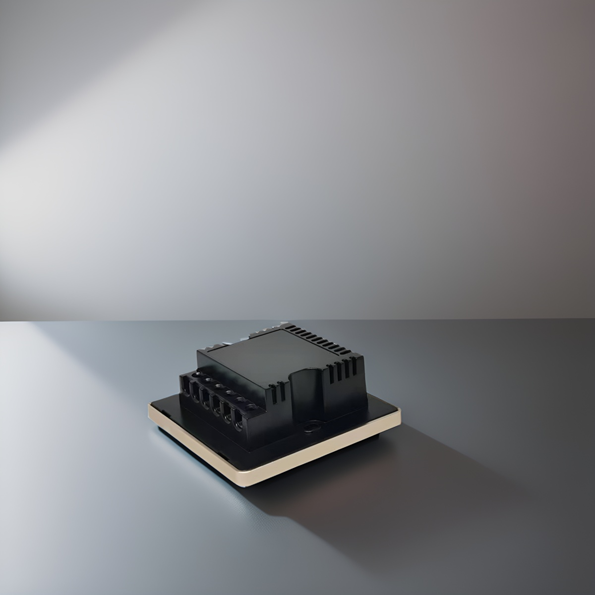 High grade aluminum frame 86 wall smart home switch enclosure with tempered glass -Zhaotesi