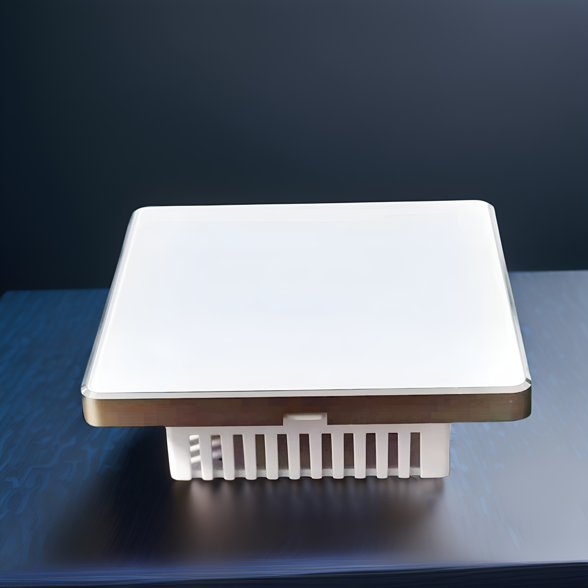 UK High Grade Aluminum Frame 86 Wall Smart Home Switch Enclosure With-Zhaotesi