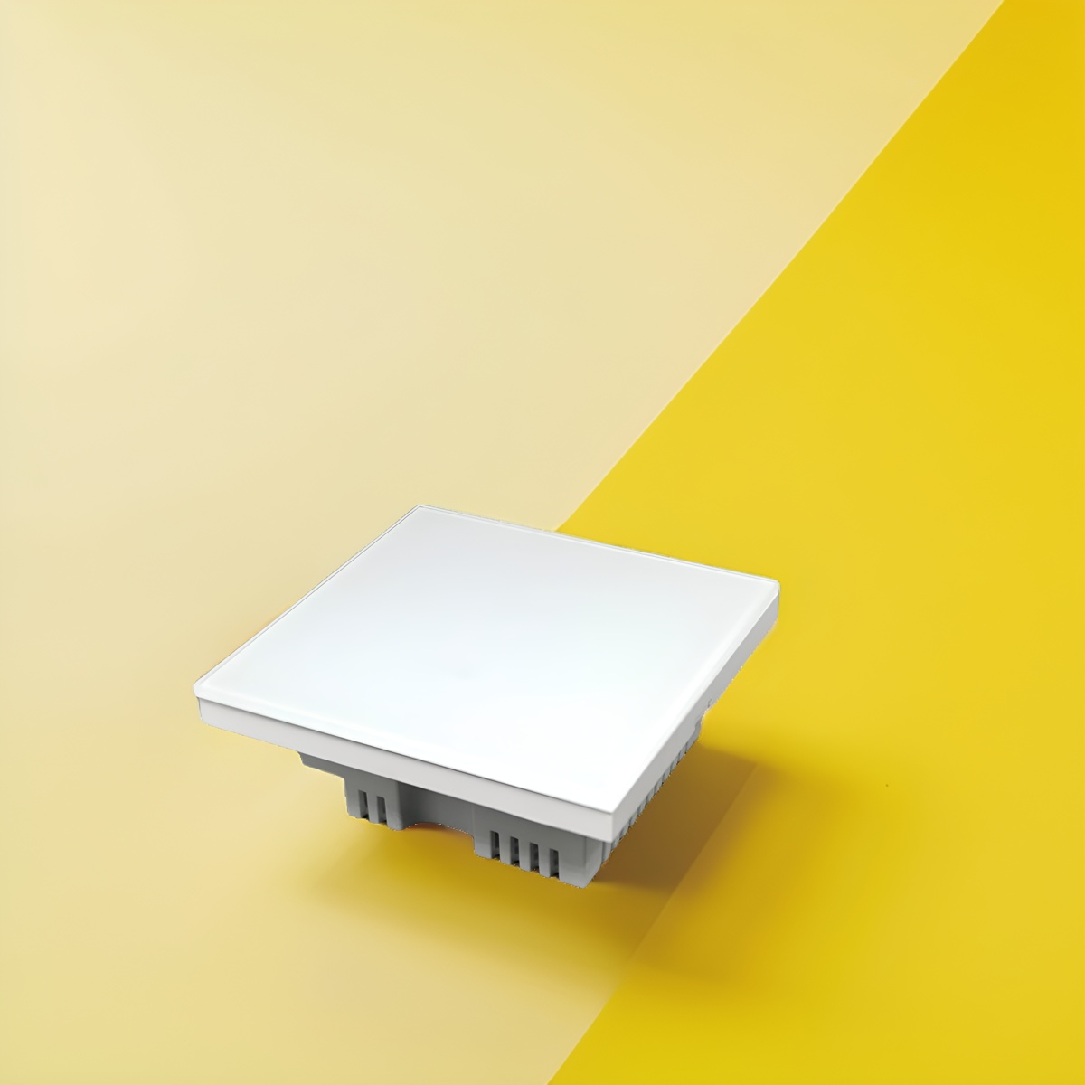 86 wall smart home switch enclosure with tempered glass panel-Zhaotesi