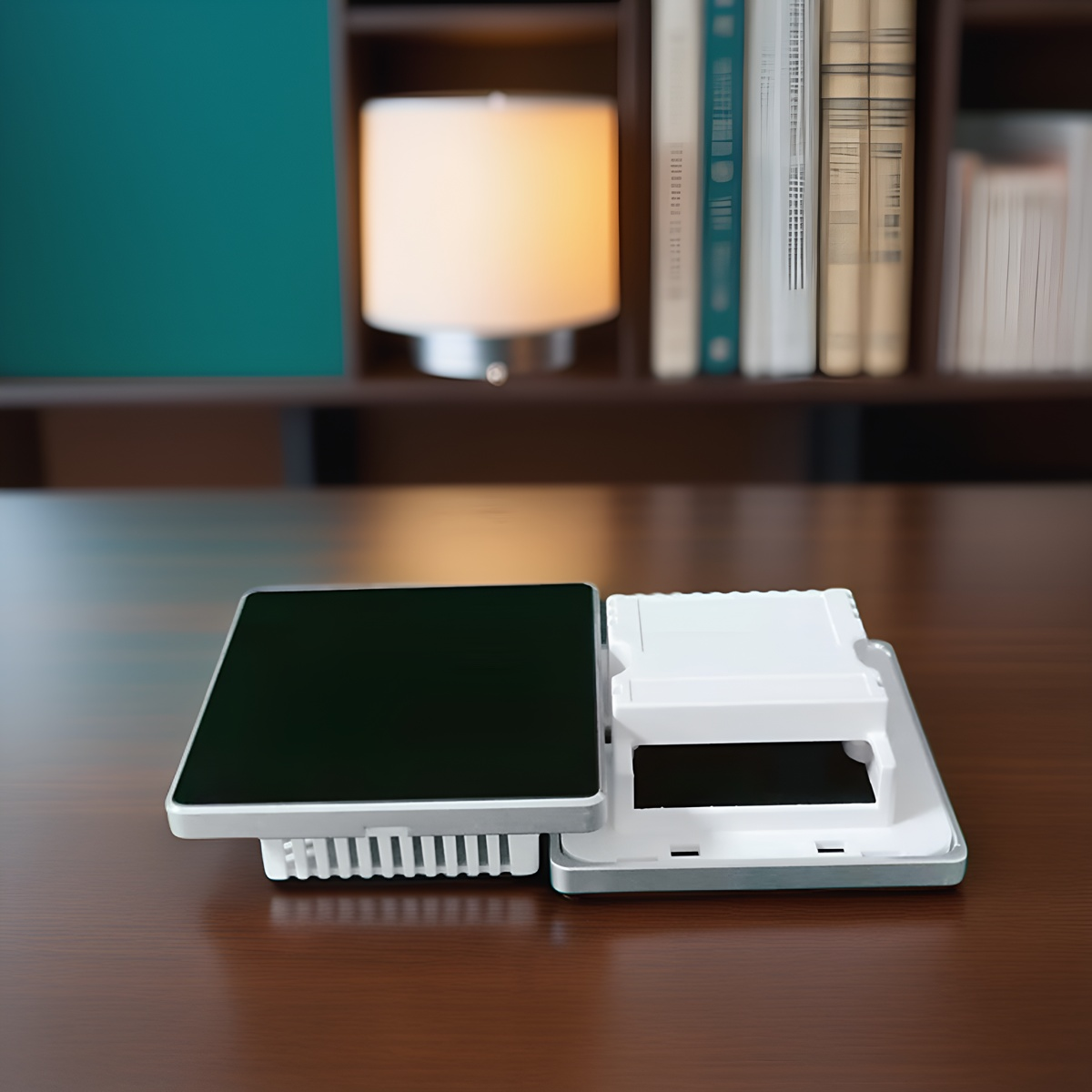 UK High Grade Aluminum Frame 86 Wall Smart Home Switch Enclosure With-Zhaotesi