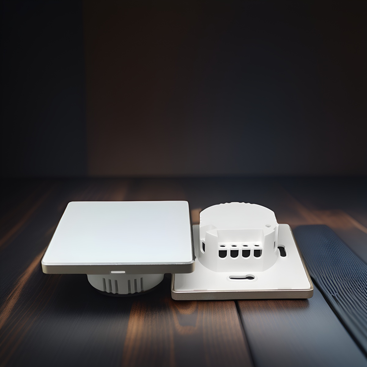 EU 86 Intelligent Wall Touch Switch Housing Aluminum Alloy Switch Housing-Zhaotesi