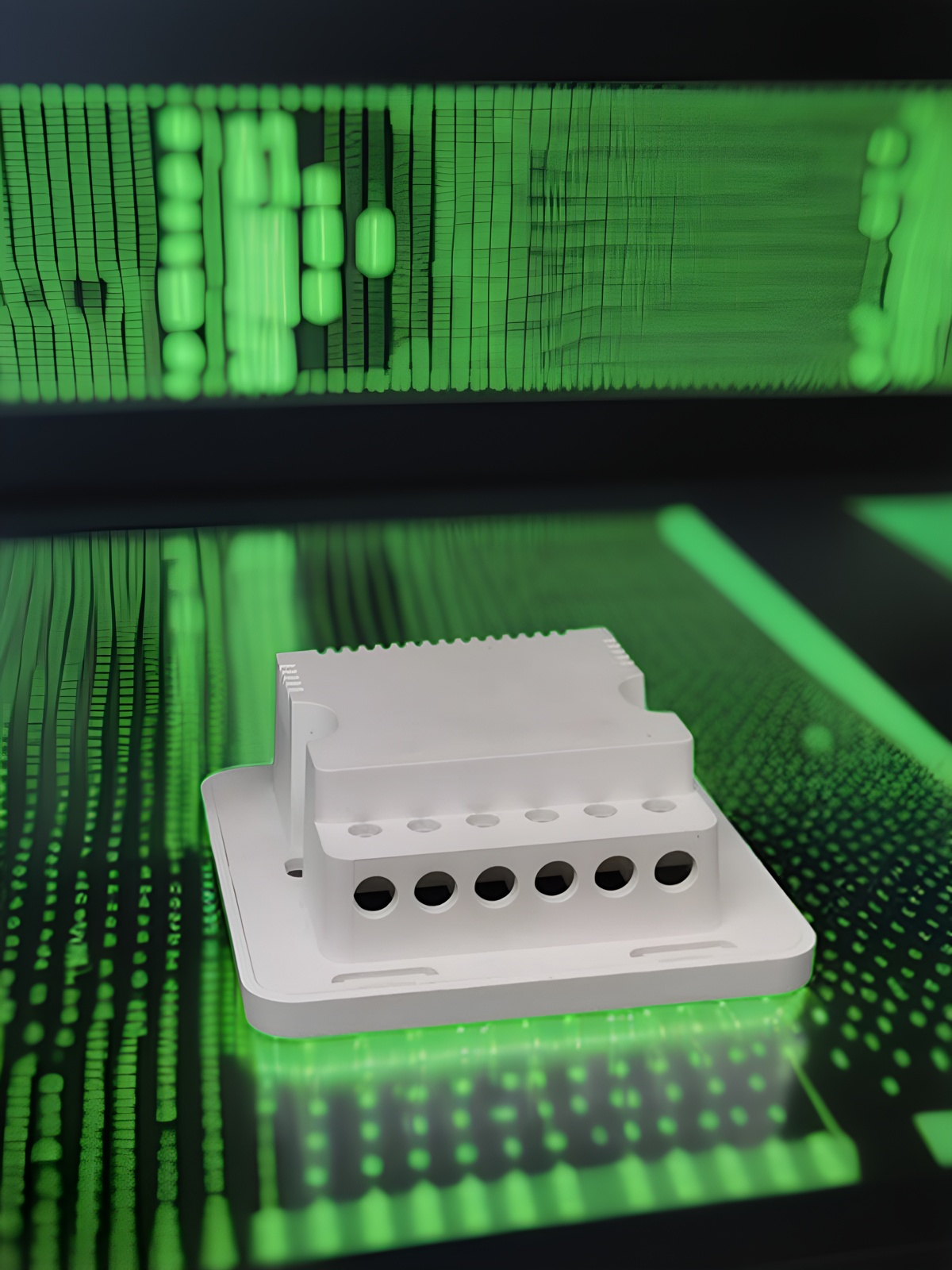 86 wall wifi smart home switch enclosure with tempered glass panel-Zhaotesi