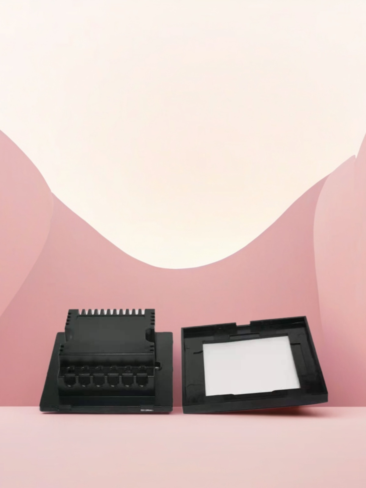 86 wall smart home switch enclosure with tempered glass panel-Zhaotesi