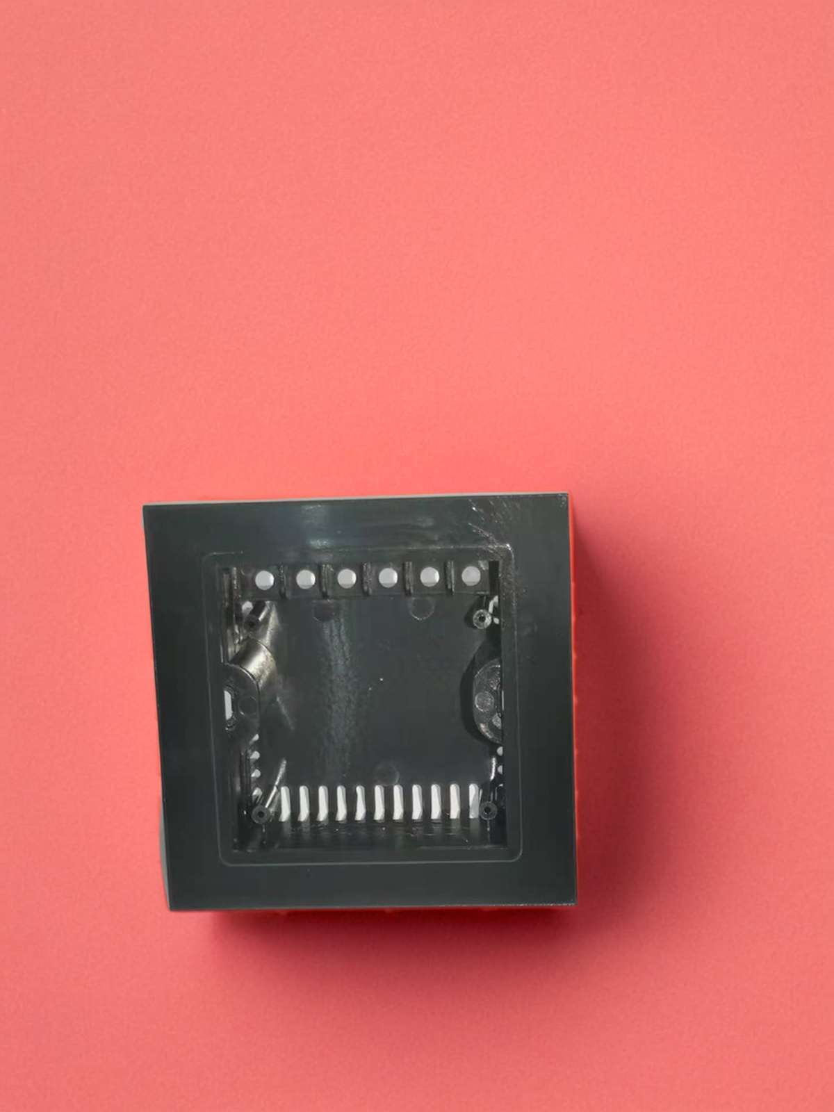 86 wall smart home switch enclosure with tempered glass panel-Zhaotesi