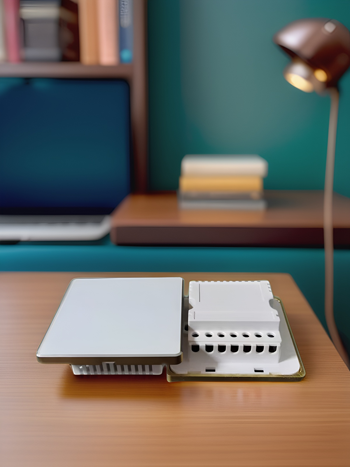 High grade 86 wall smart home switch enclosure with tempered glass panel-Zhaotesi