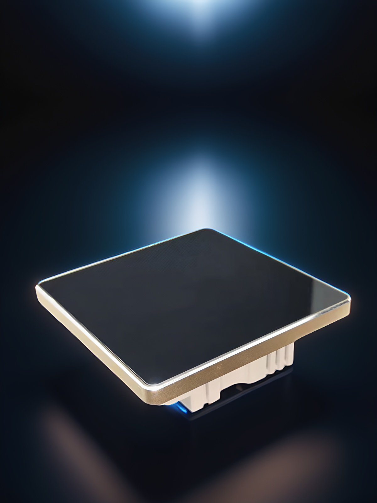 High grade 86 wall smart home switch enclosure with tempered glass panel-Zhaotesi