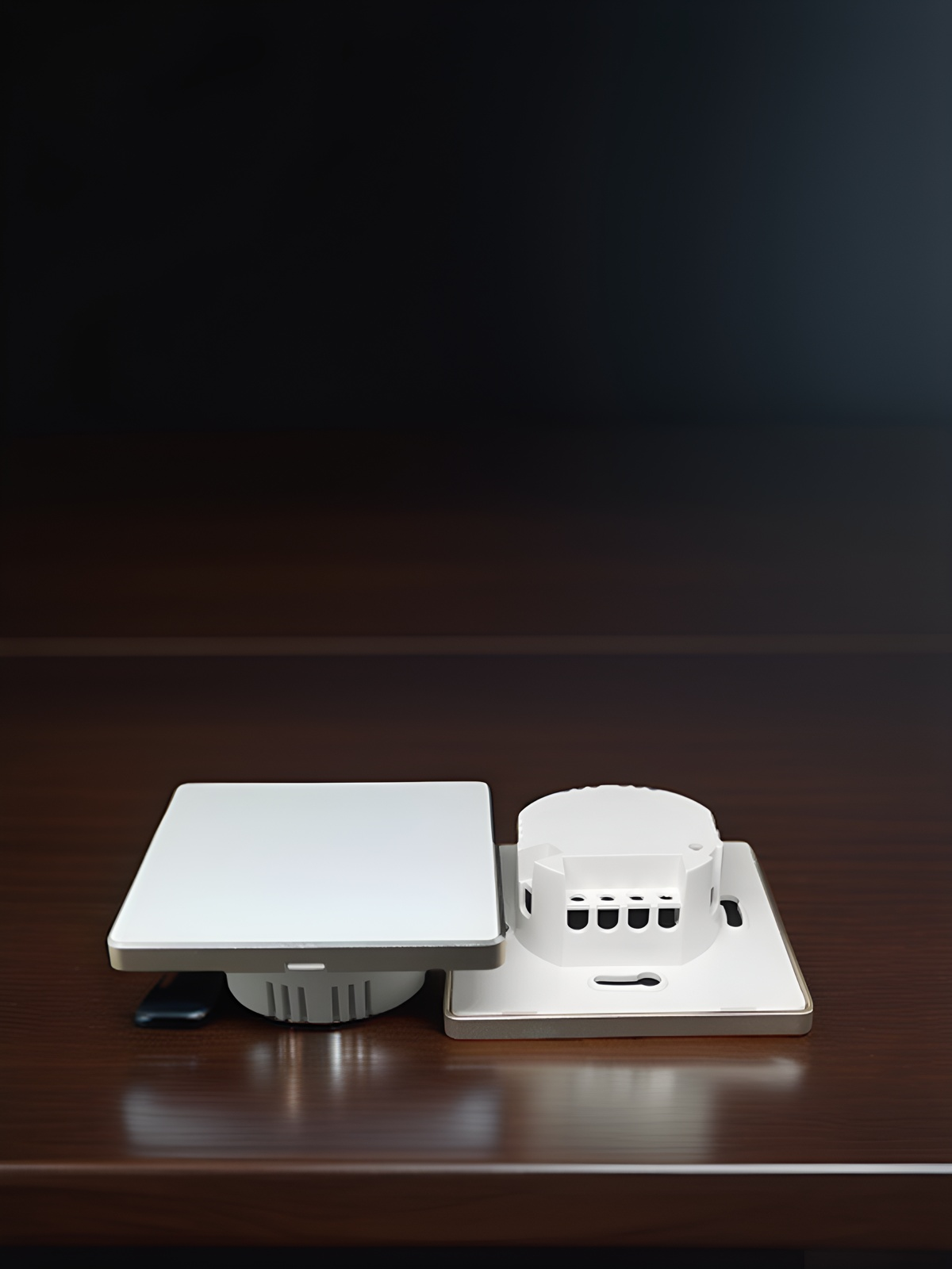 EU 86 Intelligent Wall Touch Switch Housing Aluminum Alloy Switch Housing-Zhaotesi