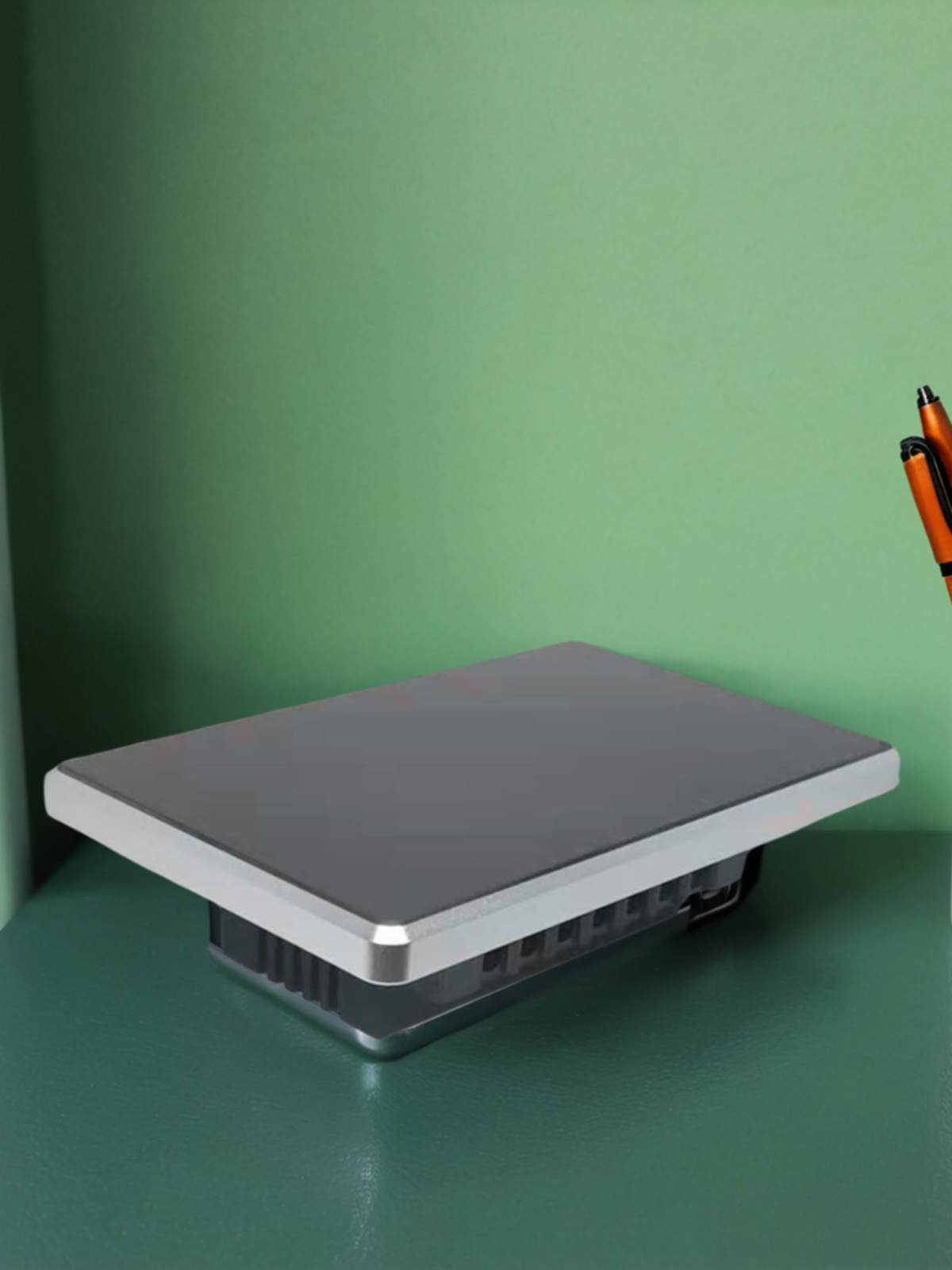 US Standard 120 Smart Home Switch Cover - Exquisite Design,silver white-Zhaotesi