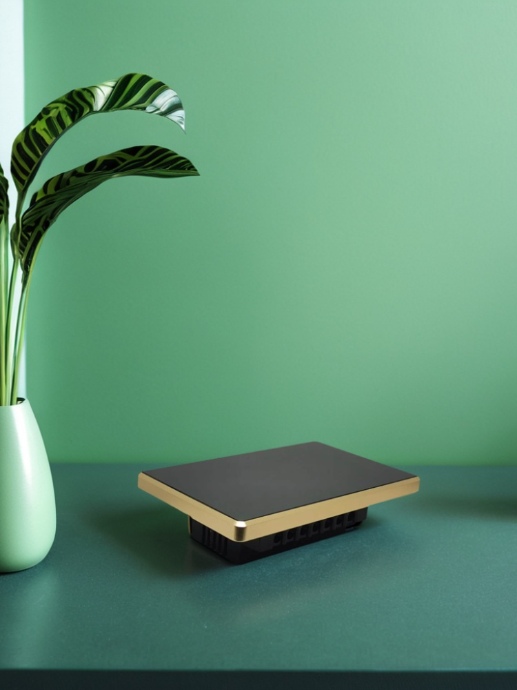 US Standard 120 Smart Home Switch Cover - Exquisite Design, Intelligent Control-Zhaotesi