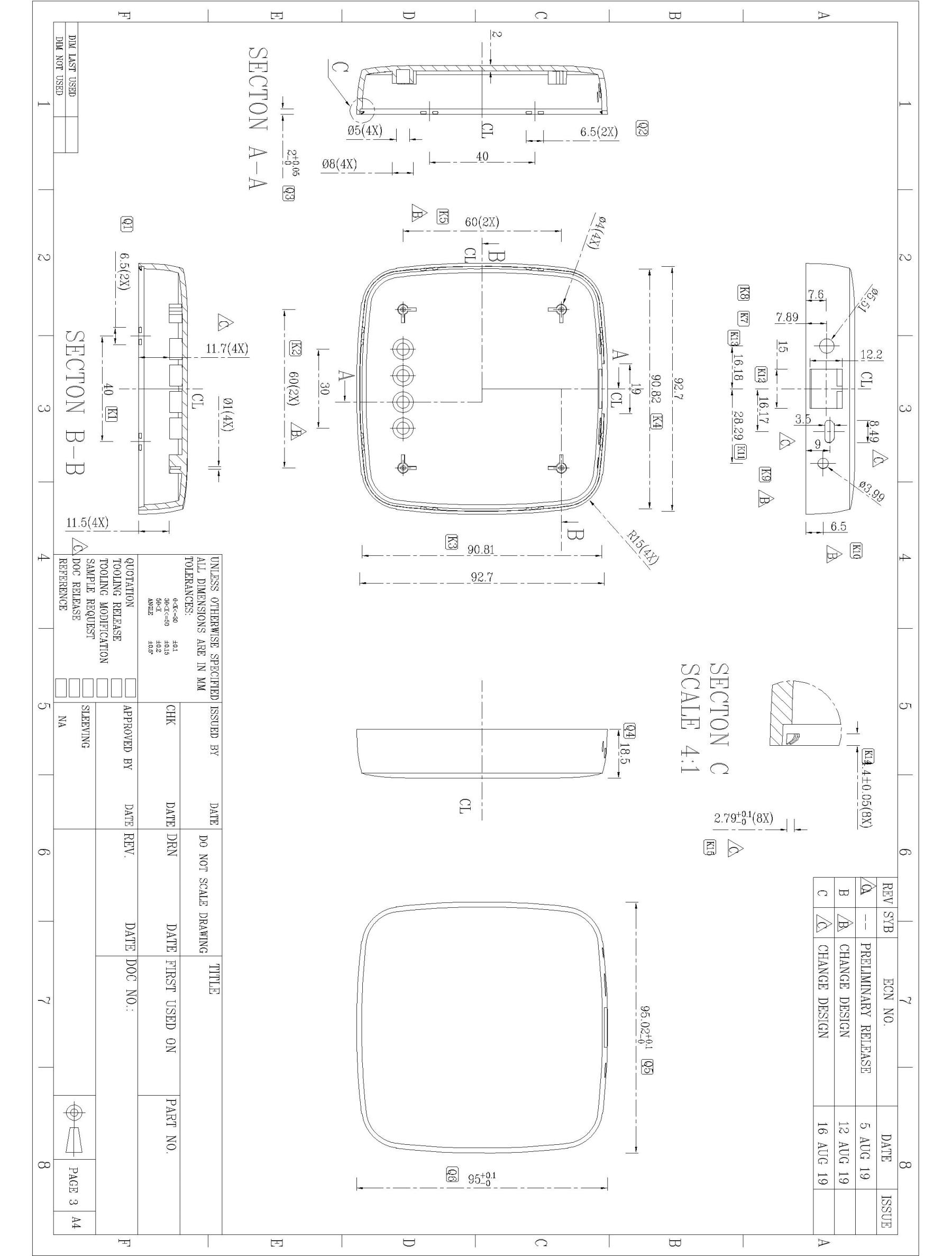 Wired wireless gateway router plastic shell-Zhaotesi
