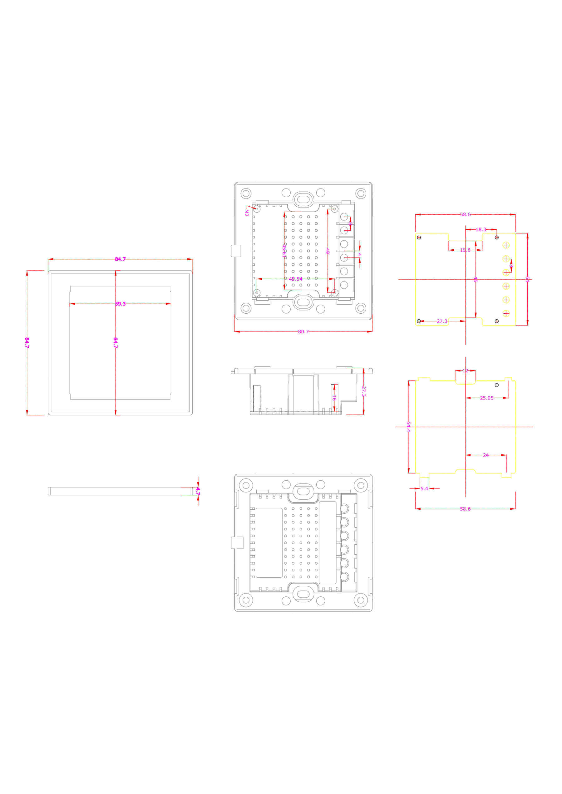 Exquisitely Designed Switch Enclosure-Zhaotesi