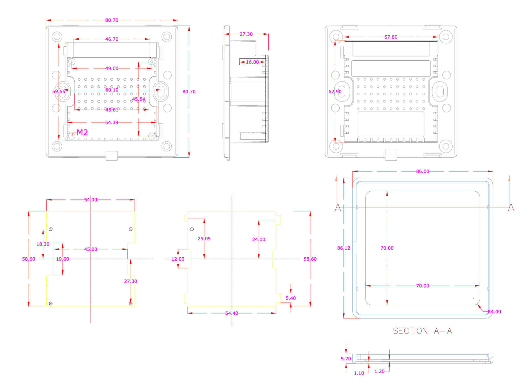 Wall smart life wifi switch shell,Make smart switch design easier-Zhaotesi