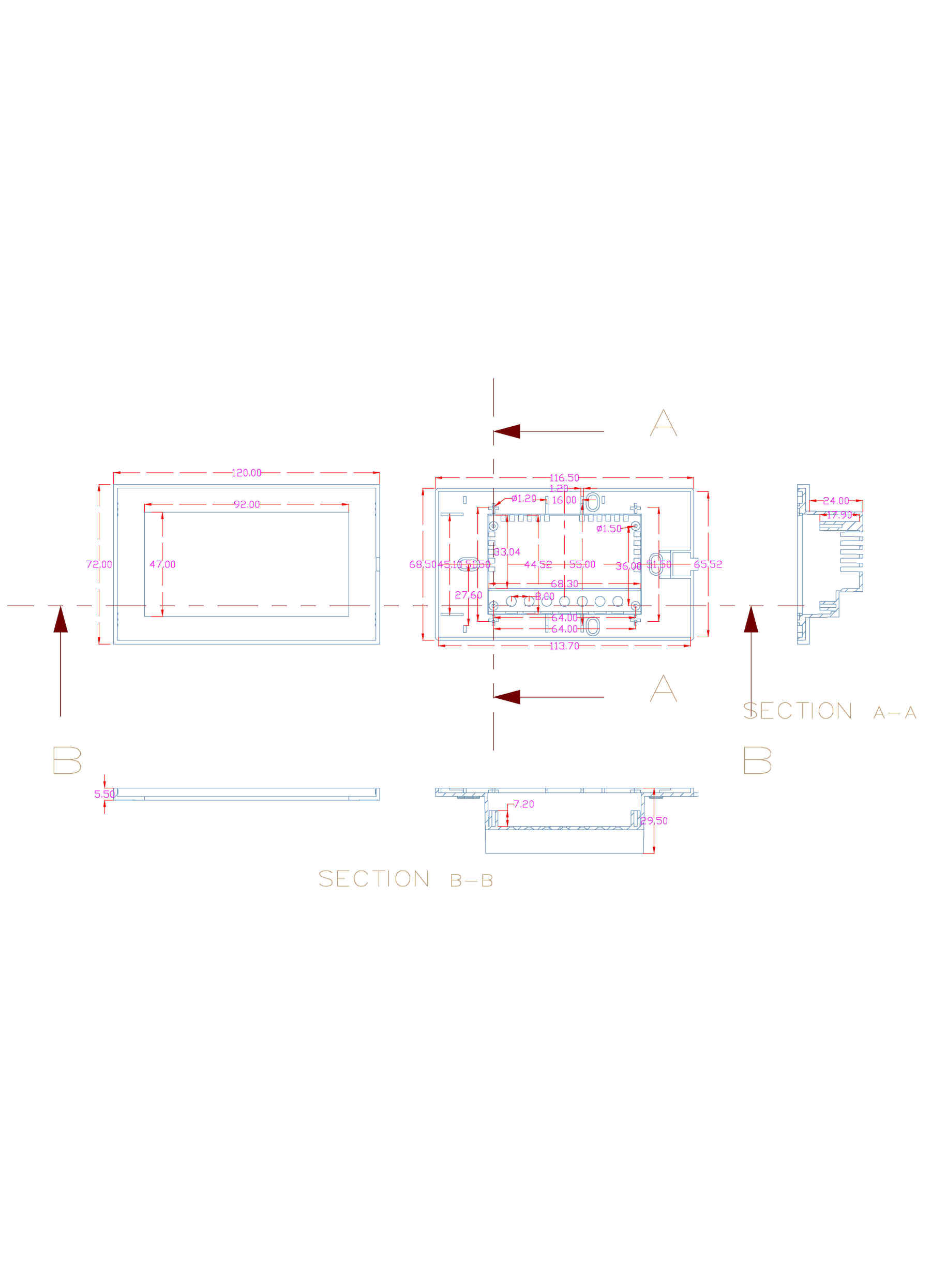 Switch plastic shell wall-Zhaotesi