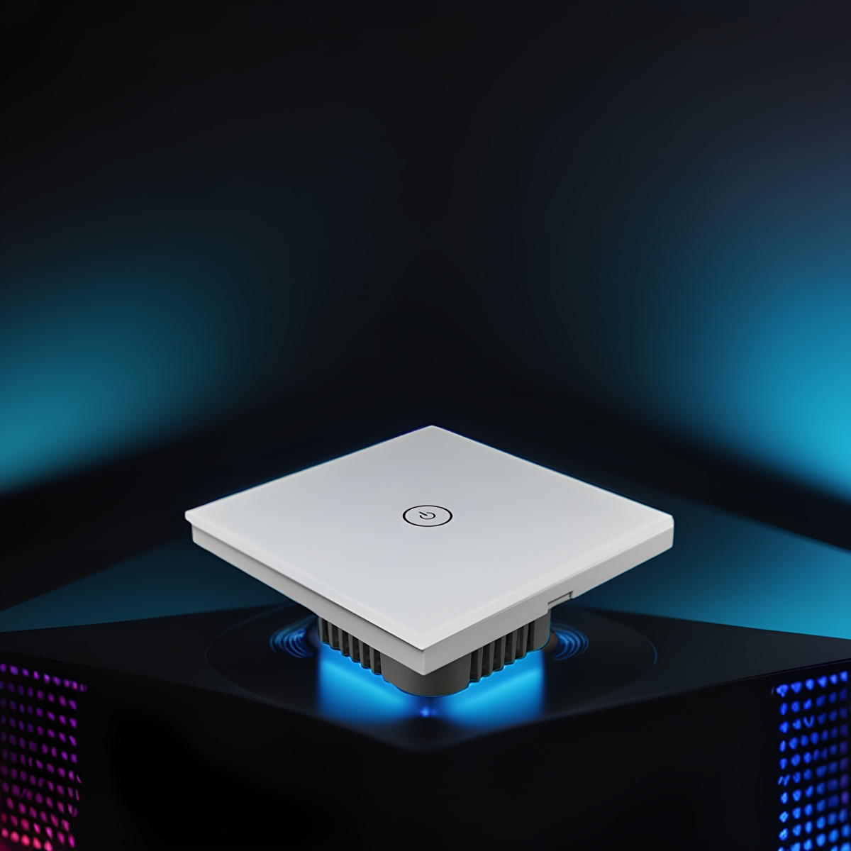 Square smart home wifi touch enclosure-Zhaotesi