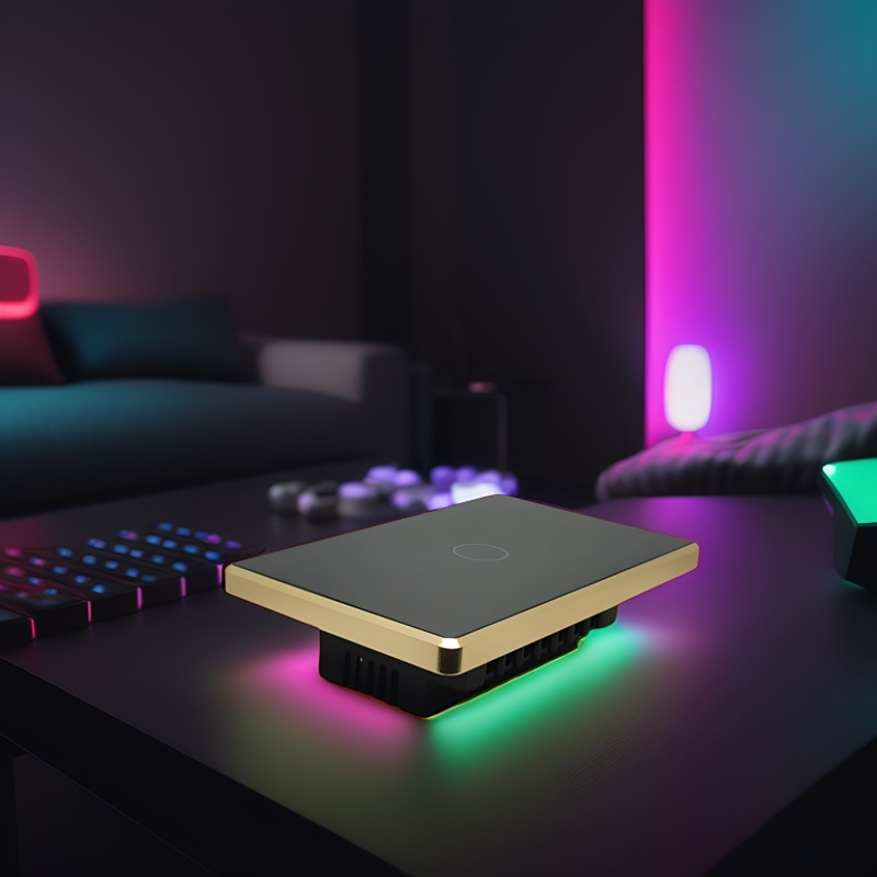 US Standard 120 Smart Home Switch Cover - Exquisite Design, Intelligent Control-Zhaotesi