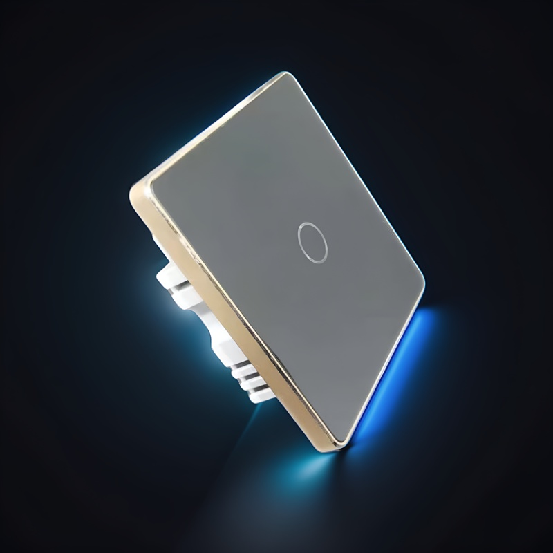 UK High Grade Aluminum Frame 86 Wall Smart Home Switch Enclosure With-Zhaotesi