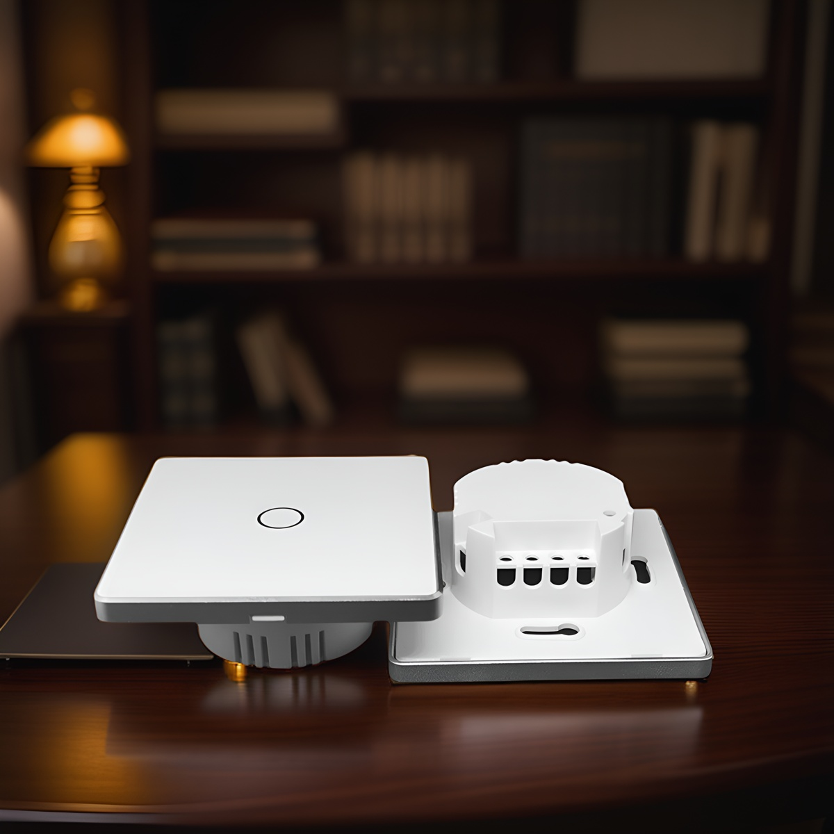 EU 86 Intelligent Wall Touch Switch Housing Aluminum Alloy Switch Housing-Zhaotesi