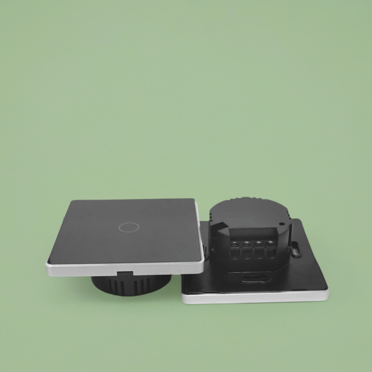 EU 86 Intelligent Wall Touch Switch Housing Aluminum Alloy Switch Housing-Zhaotesi