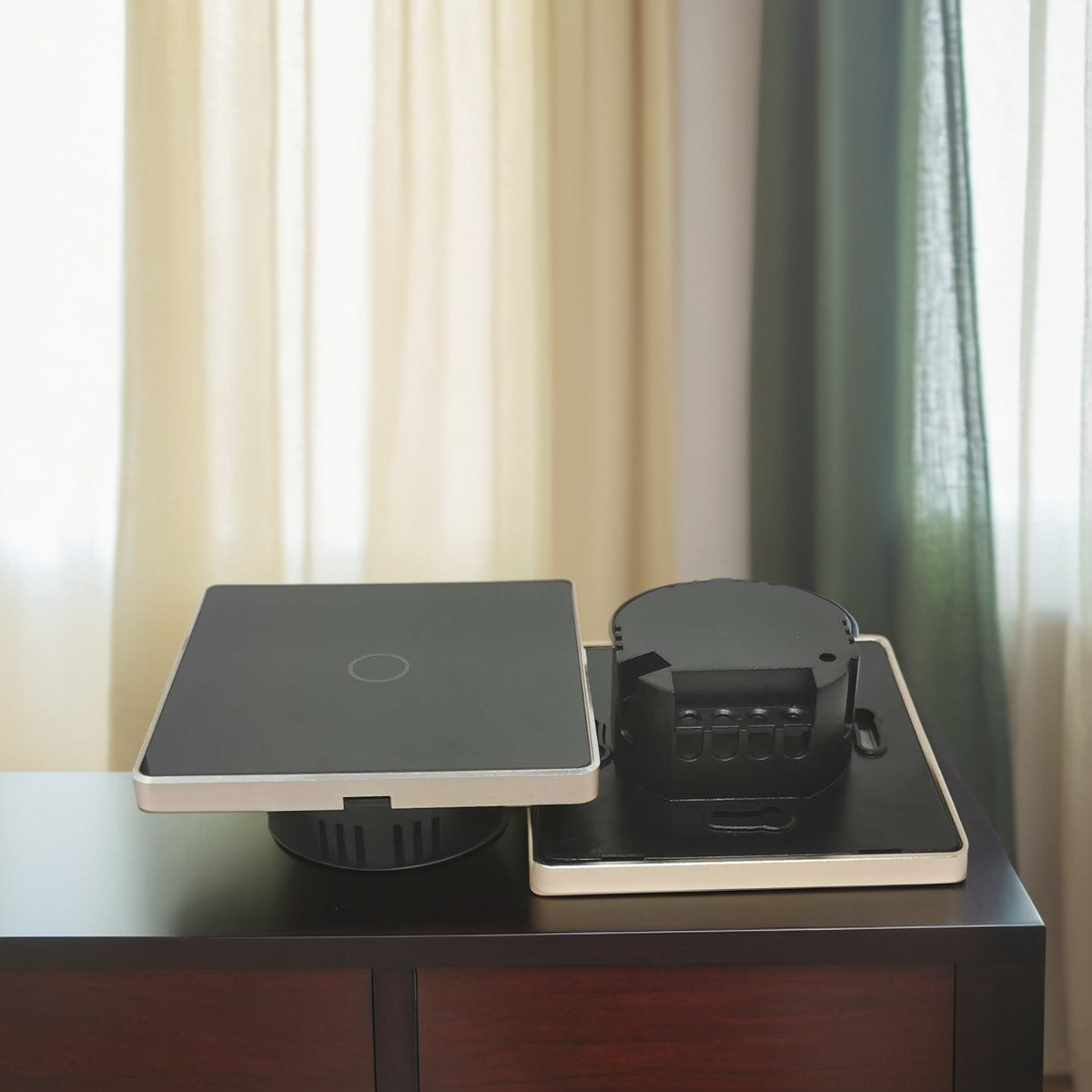 EU 86 Intelligent Wall Touch Switch Housing Aluminum Alloy Switch Housing-Zhaotesi